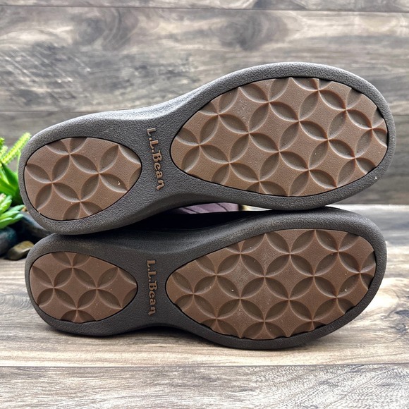 LL Bean Tek 2.5 Nordic Waterproof Insulated Tall Winter Boots Suede 8.5M - Picture 10 of 12